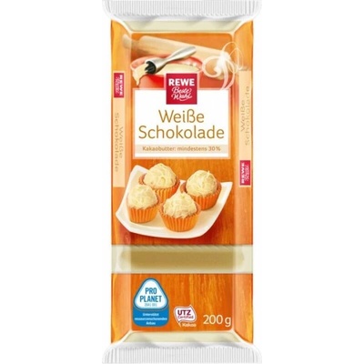 REWE Weiße Kuvertüre 200 g