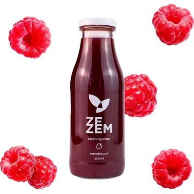 Zezem Malinový sirup 0,5 l