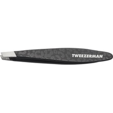Tweezerman Mini SLANT Black Leopard