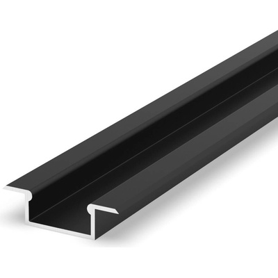 LED profil P6-2 černý vestavný - Profil bez krytu 2m TL-093117 093117
