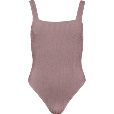 Jack Wills Бански костюм Jack Wills JW Crinkle Suit Ld63 - Mocha