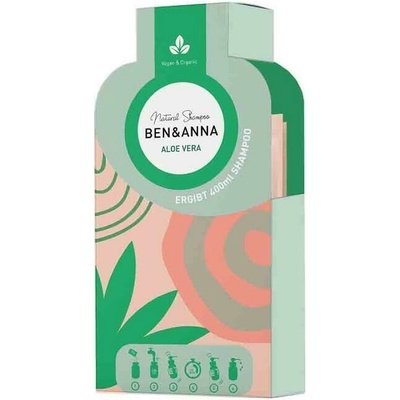 BEN&ANNA Natural Shampoo Aloe Vera šampónové vločky proti lupinám 2 x 20 g