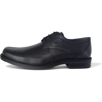 Image 1 of Pretty Green Обувки Pretty Green Men's Glinton Lace Moc Toe Formal Shoes - Black