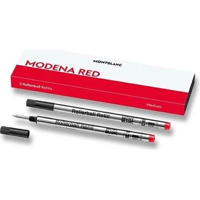 Montblanc Náplň do rolleru M 2 ks Modena Red 128234