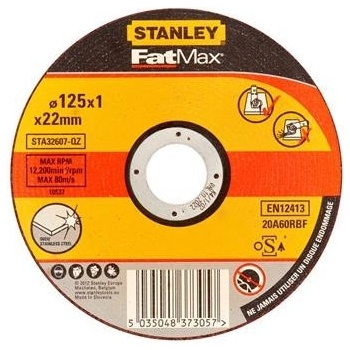 Stanley Řezný kotouč 125 x 22,2 x 1,6 mm STA32617