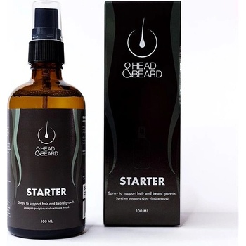 Head and Beard STARTER sprej na podporu růstu vlasů a vousů 100 ml