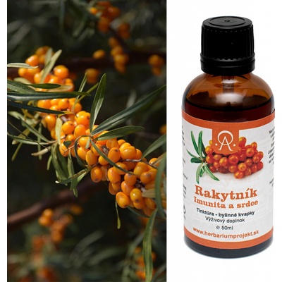Herbarium Projekt Rakytník imunita a srdce, tinktúra, 50 ml