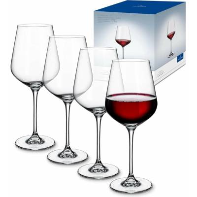 Villeroy & Boch La Divina poháre na vodu Bordeaux 4 x 650 ml