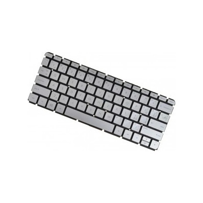 HP ENVY 13-AB044TU klávesnice na notebook CZ/SK Stříbrná, Bez rámečku, Podsvícená