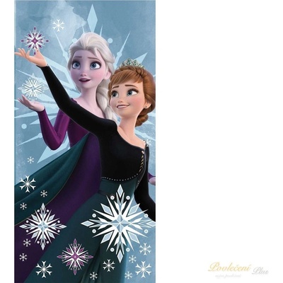 Jerry Fabrics Osuška Frozen 2 Snowflake 03 70 x 140 cm