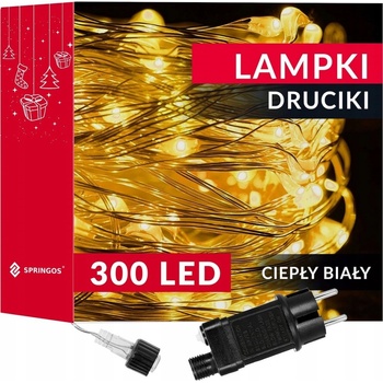 Springos Vianočné osvetlenie na stromček vonkajšie 33 m 201 300 svetiel