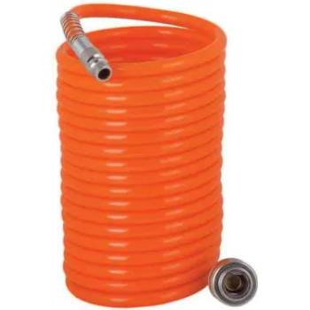 Raider Маркуч полиуретанов за компресор Ø 8х12 мм, 15 м с бързи връзки, 1/4m&f rd raider