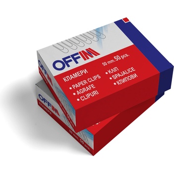 Кламери 50 мм. 50 бр в опаковка