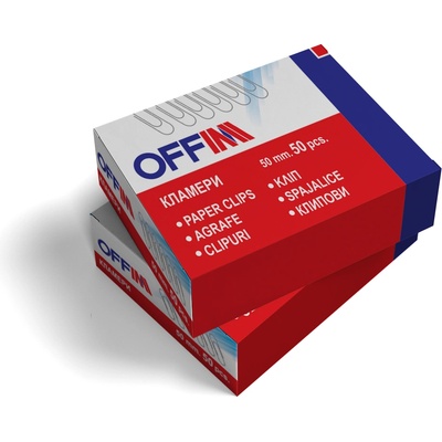 Кламери 50 мм. 50 бр в опаковка