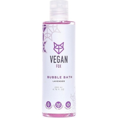 Vegan Fox veganská pěna do koupele levandule 200 ml