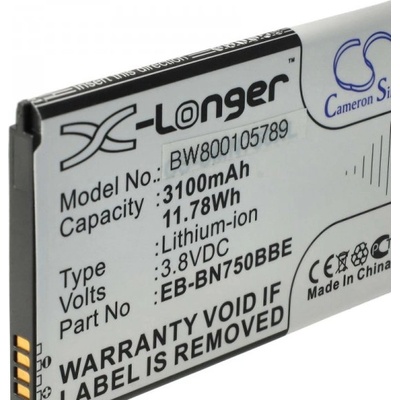 Батерия за Samsung Galaxy Note 3 Neo / SM-N7505, 3100 mAh (800105789)