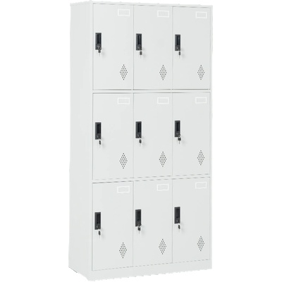 Carmen Метален шкаф Carmen CR-1244 GR - сив (3580019_3)