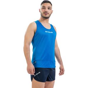 Givova Мъжки комплект Givova New York Men Athletics Set Singlet + Short