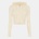 Jack Wills Суичър Jack Wills Knitted Zip Hoodie Women - Vintage White