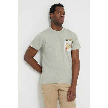 Bomboogie bavlněné tričko s potiskem TM8418TJSG4 zelená