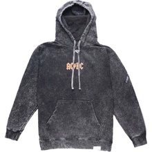 DIAMOND AC/DC DIAMOND HOODIE Mineral Wash Black