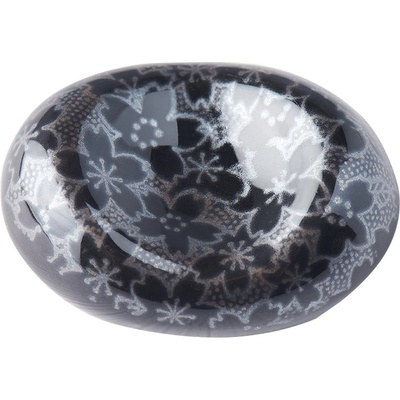 Made in Japan MIJ Oblázek na odložení hůlek Black Sakura