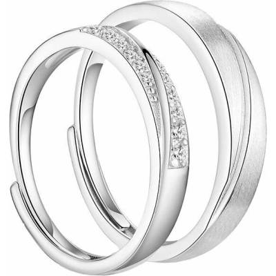 Nefertitis Sada stříbrných prstenů FOREVER RINGS NF63155 a