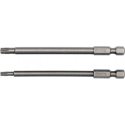 Sada bitov 1/4" 2 ks TORX L=100 mm T15, T27 - YT-0491