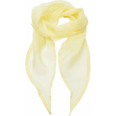 Premier Workwear dámský šifonový šátek PR740 Lemon -ca. Pantone 127