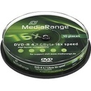 Médiá na napaľovanie Mediarange DVD-R 4,7GB 16x, 10ks