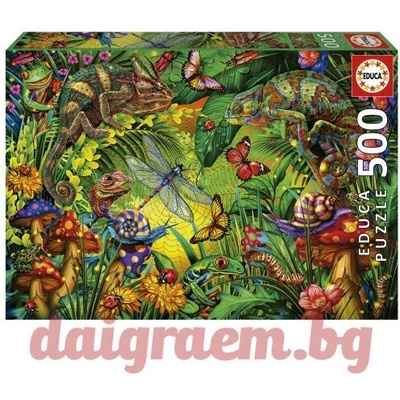 Educa Пъзел educa 19551 - 500 части - Цветна гора (edu19551)