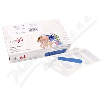 Viacell M153E Modré náplasti 19 x 72 mm 200 ks