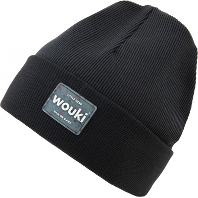 Wouki dětská čepice Rupp dark grey