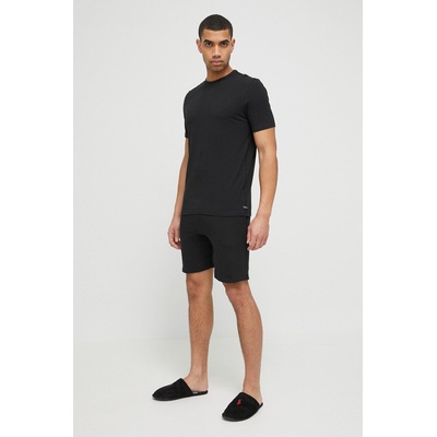 Calvin Klein Underwear Пижама Calvin Klein Underwear мъжка в черно с изчистен дизайн 000NM2428E (000NM2428E.PPYX)