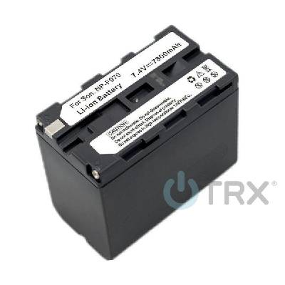 TRX baterie NP-F950 - Li-Ion 7800mAh - neoriginální (Kompatibilní se Sony NP-F330, Sony NP-F530, Sony NP-F550, Sony NP-F570, Sony NP-F750, Sony NP-F770, Sony NP-F930, Sony NP-F950, Sony NP-F950/B, Son