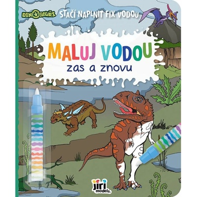 Maluj vodou zas a znovu Dinosauři