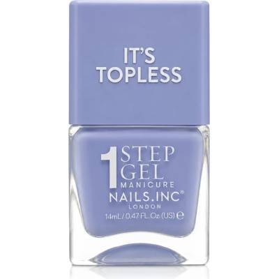 Nails Inc. Nails Inc. It’s Topless 1 Step Gel Nail Polish 14 ml нюанс Kim