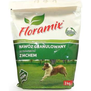 Floramix Granulované hnojivo pre trávniky s účinkom proti machu 3 kg
