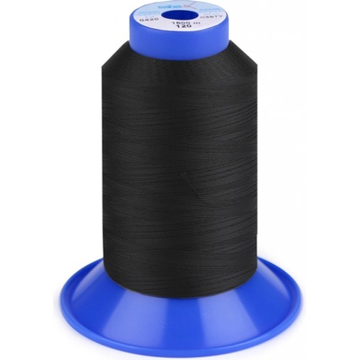 Amann Nit elastická Sabaflex 120; 1500 m Barva: 4000 čierna