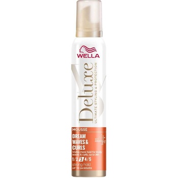 Wella Deluxe Dream Waves & Curls Strong Hold Mousse 200 ml