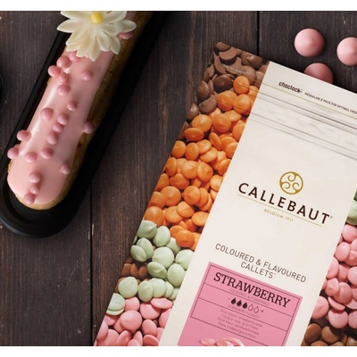 Callebaut Jahodová čokoláda 250 g