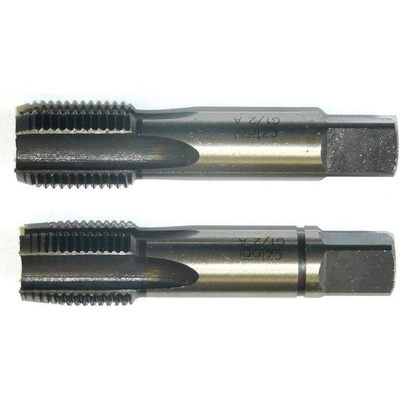 G 1/4 NO sada (2ks) závitníky sadové ruční - trubkový závit 223012 lícování A – Sleviste.cz