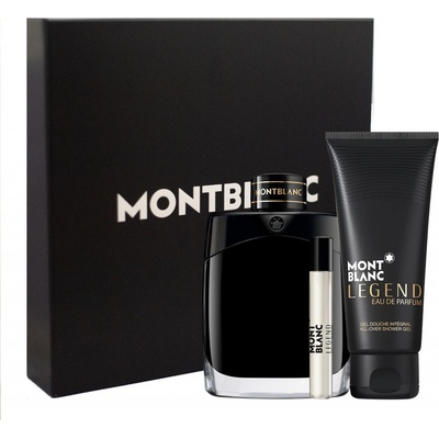 Mont Blanc Legend SET: EDP 100 ml + EDP 7,5ml + Sprchový gél 100 ml pre mužov