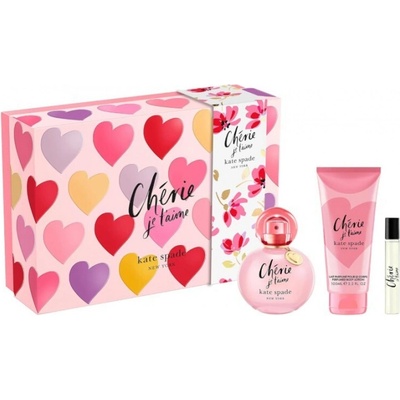 Kate Spade Chérie Je T'Aime Комплект с Парфюм EDP за жени 100ml