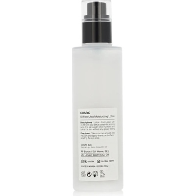 COSRX OIL-FREE Ultra Moisturizing Lotion 100 ml