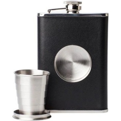 Placatka velká s kovovým panákem 240ml
