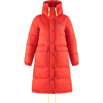 Fjall Raven Дамско палто Fjällräven Women's Expedition Long Down Parka Down coat - True Red - размер XXS (102-2195-0311)