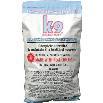 K-9 SELECTION MAINTENANCE LARGE BREED 20 Kg