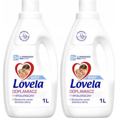 LOVELA HYPOALERGÉNNY Odstraňovač škvŕn pre deti 2 x 1 l