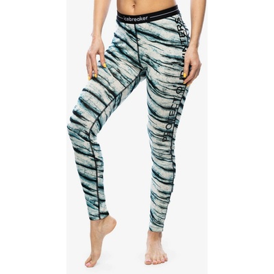 Icebreaker Women's 200 Oasis Leggings POW AOP - snow